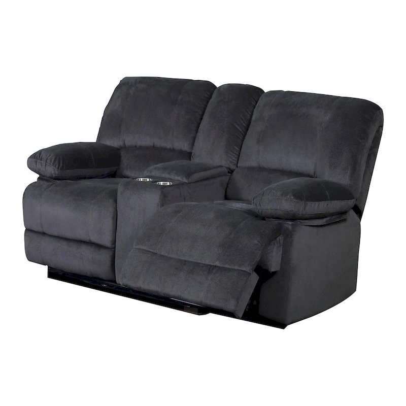 Kevin Upholstered Reclining Loveseat