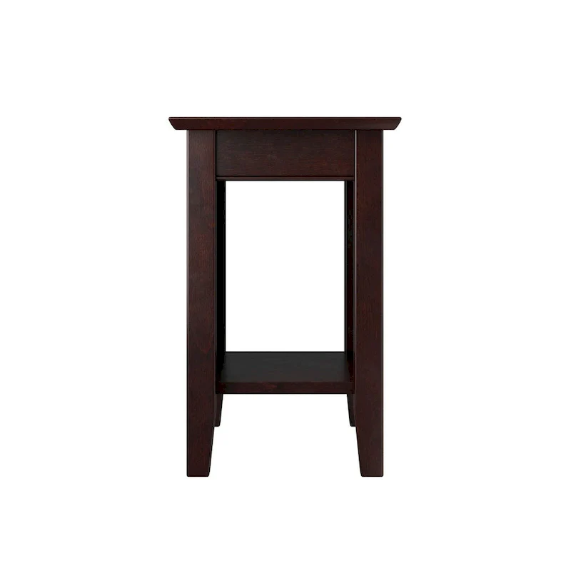 AFI Nantucket Chair Side Table with Built-in Charger