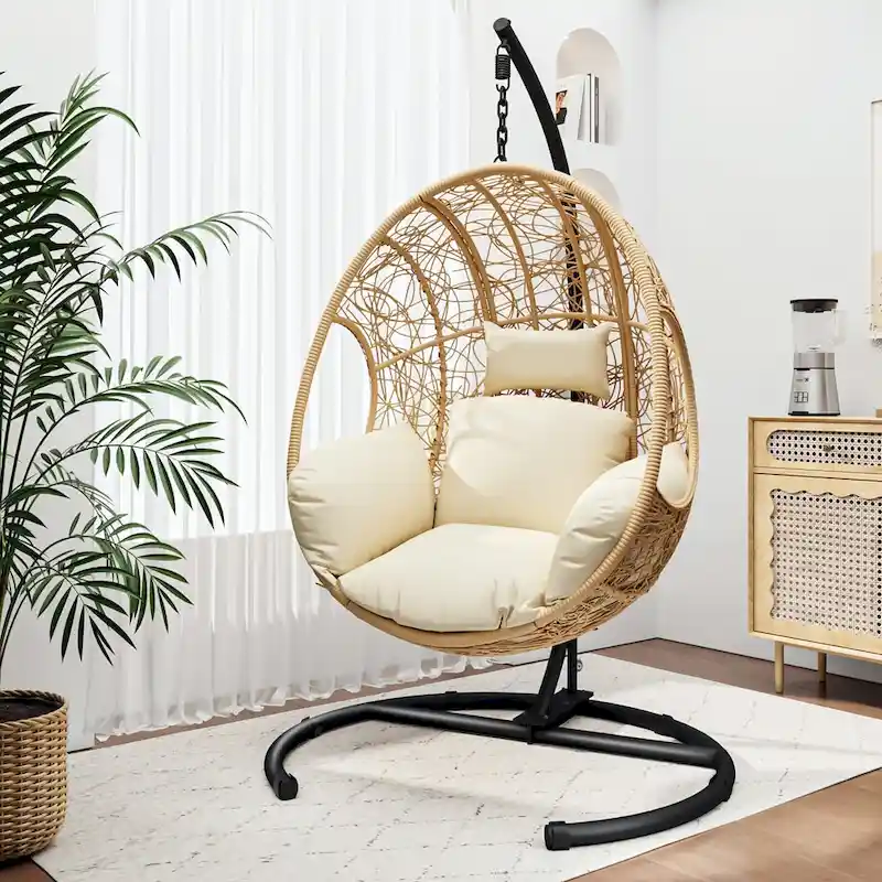 wicker Swing Egg Chair