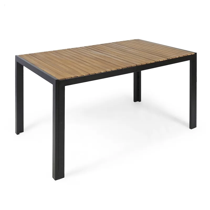 Pavillion Outdoor 59 Acacia Wood Dining Table by Christopher Knight Home - 59.25L x 35.50W x 30.00H