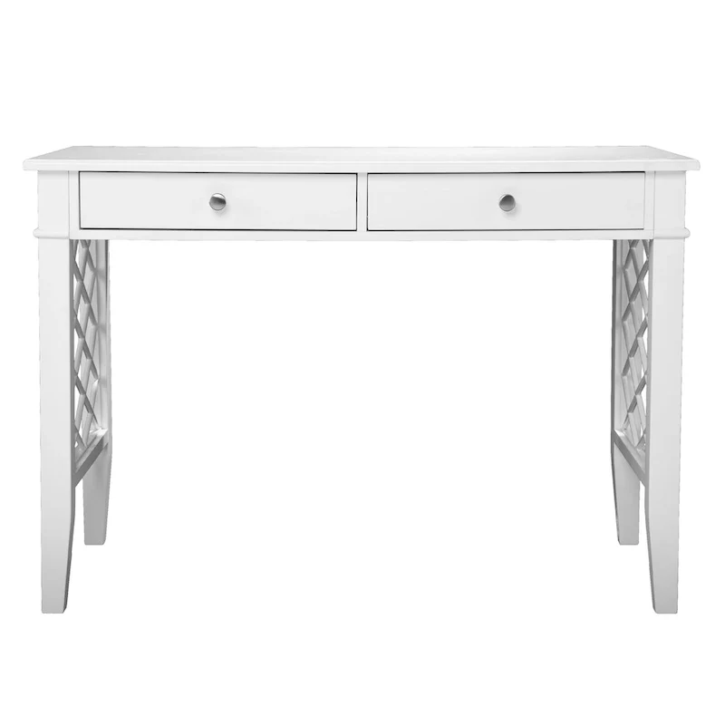 SEI Furniture Glendale White Writing Desk