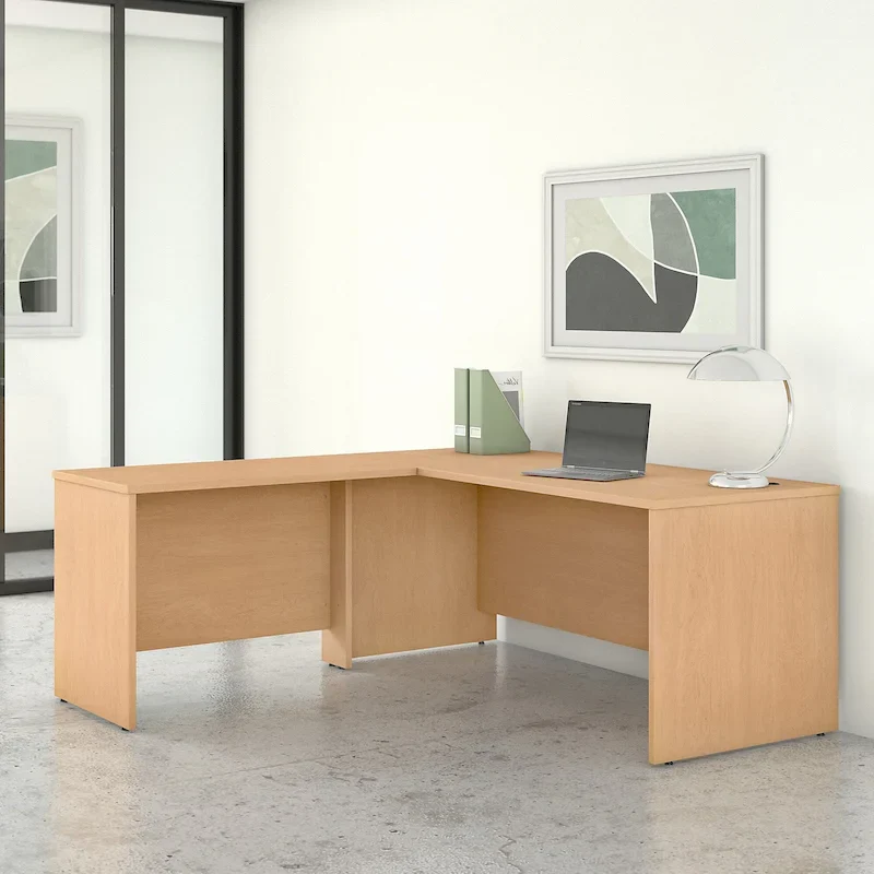 72W L Shaped Desk with 42W Return