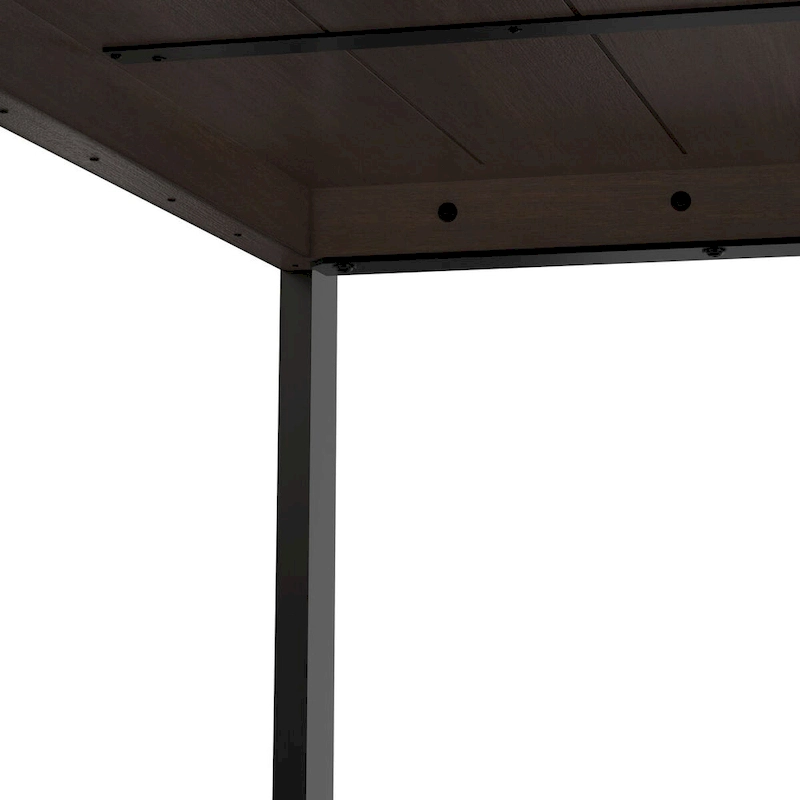 WyndenHall Phobe 66 inch x 40 inch Rectangle Modern Industrial Dining Table - 66 inches wide