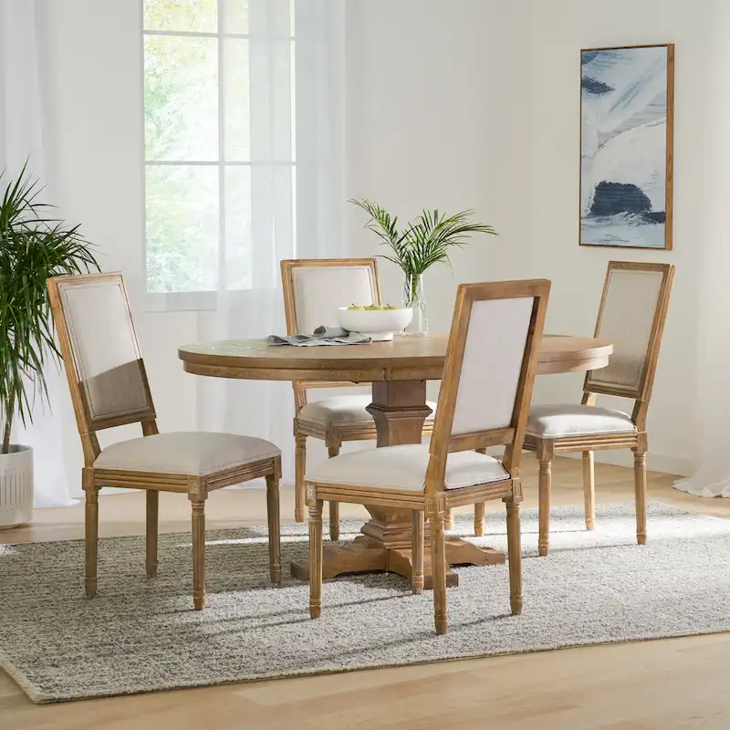 Regina Wood Dining Set by Christopher Knight Home