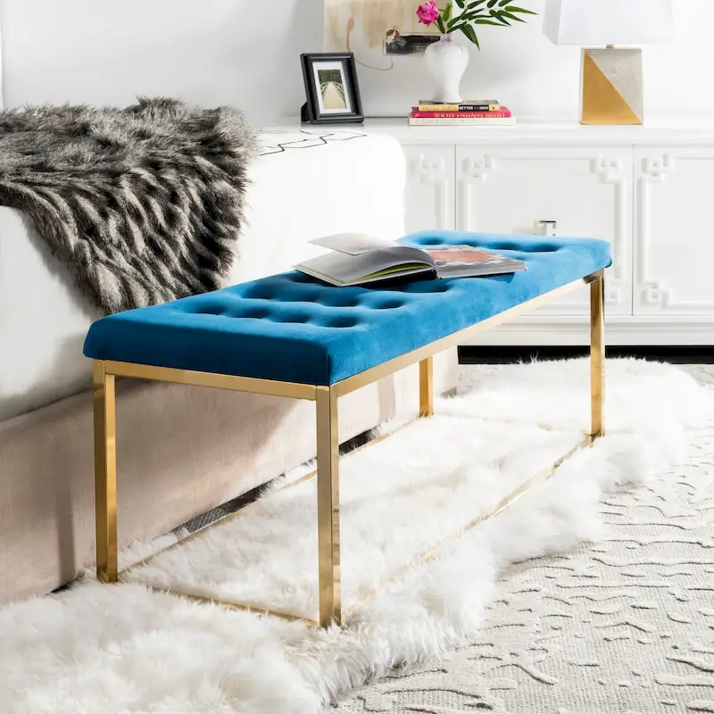 SAFAVIEH Nejla Bench - 48  x 18  x 19