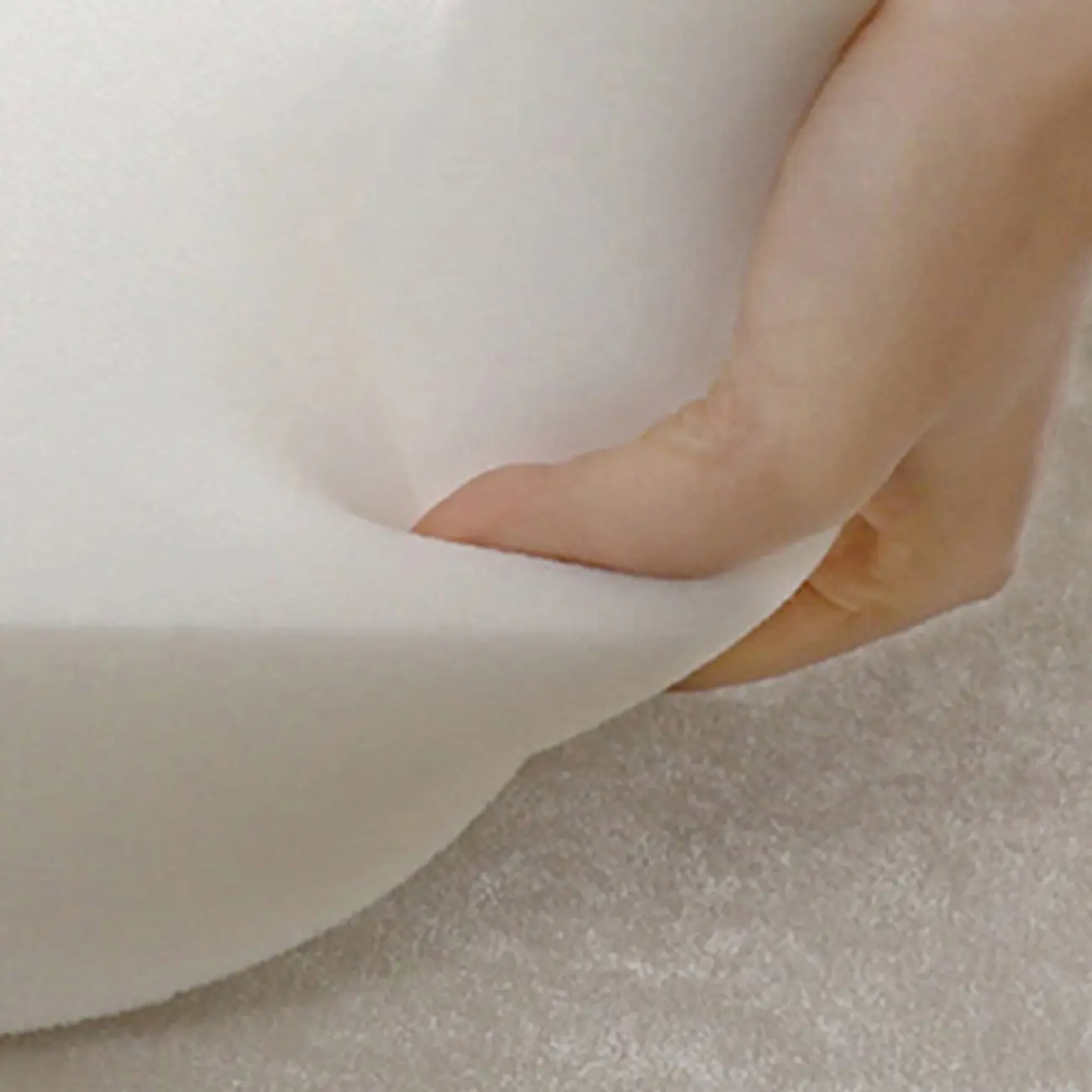 Scandinavian Faux Leather Low Back Dining Chair