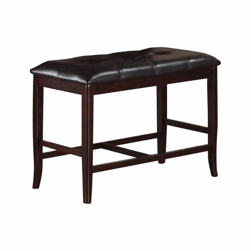 Faux Leather Dining Chairs Set of 4 | Padded Seat, Metal Legs, Modern Kitchen Chairs