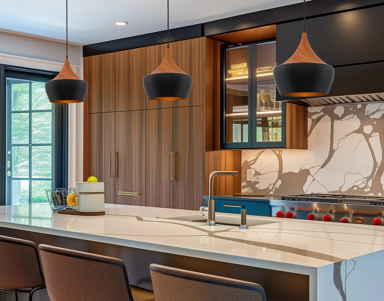 Ava 13 Modern Industrial Schoolhouse Pendant Light