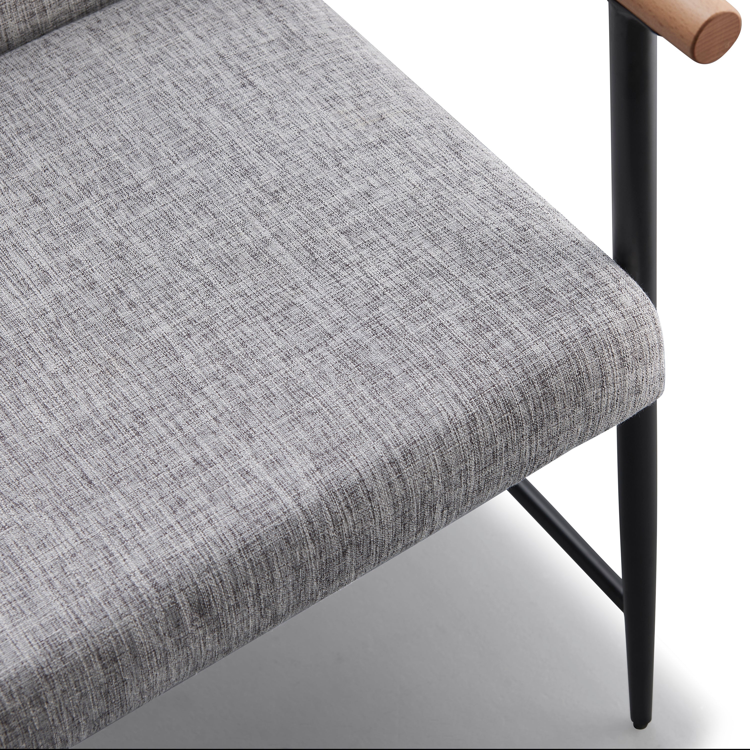 Versatile Set of 2 Modern Accent Chairs ¨C Upholstered Armchairs