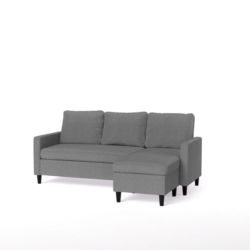 Convertible Sectional Sofa with Reversible Chaise