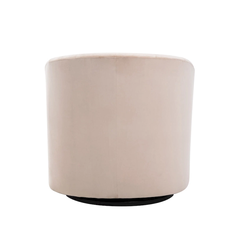 Carson Carrington Junsele Velvet Upholstery Swivel Accent Club Chair