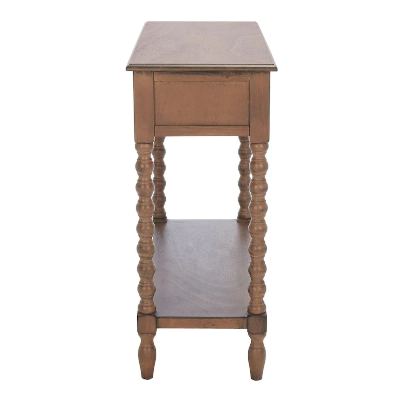 SAFAVIEH Henretta 2-Drawer Console Table - 35.5 W x 13 L x 29.5 H - 35.5 W x 13 L x 29.5 H - 36Wx13Dx30H