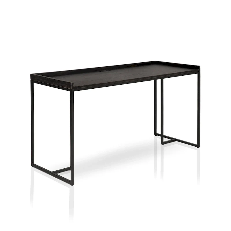 59-inch Metal Computer Desk with USBs by Furniture