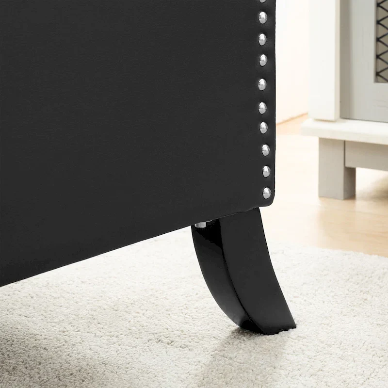 Wide Manual Wing Chair Recliner - 34.45 x 27.16 x 40.55