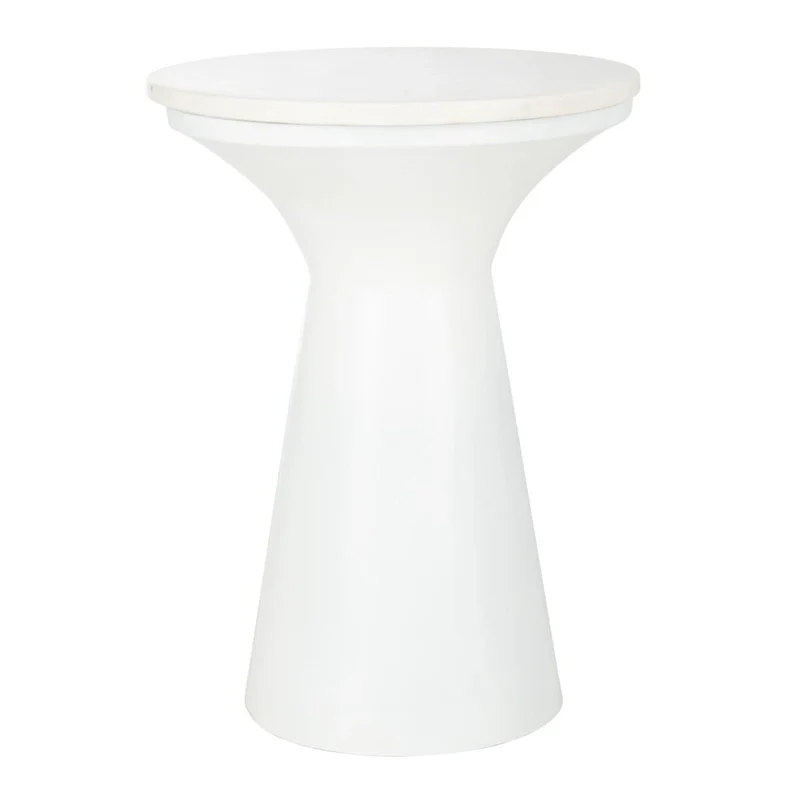 SAFAVIEH Nevada Pedestal End Table - 16  x 16  x 22  - 16Wx16Dx22H
