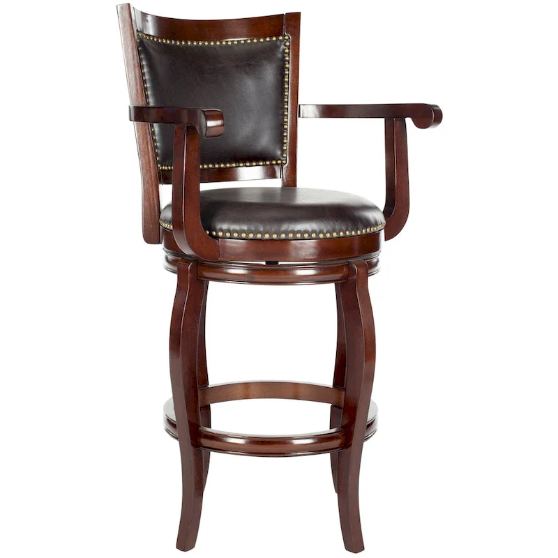 SAFAVIEH Candice Sierra Brown 29-inch Bar Stool - 25Wx24Dx46H