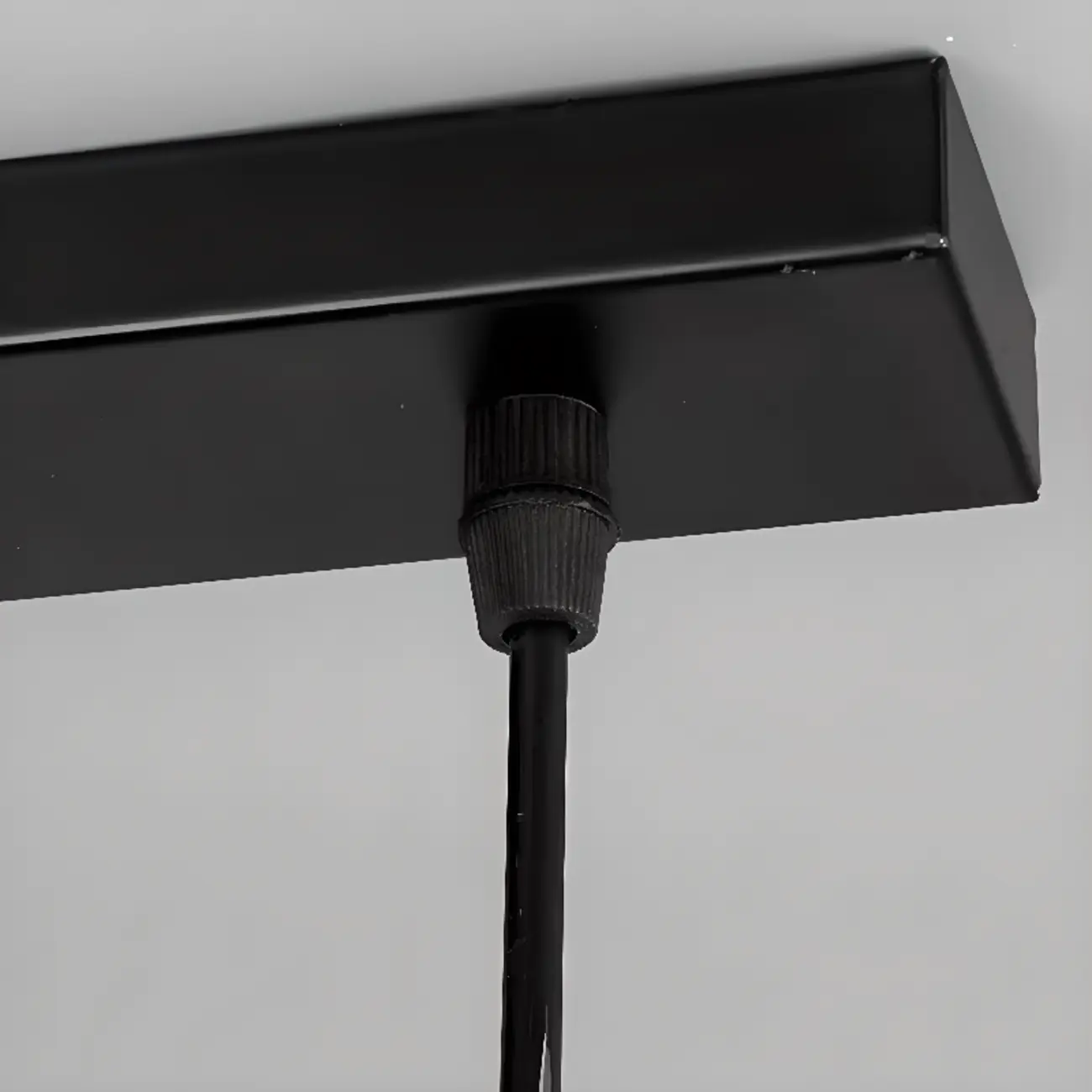 Industrial Black Metal Kitchen Island Pendant Light