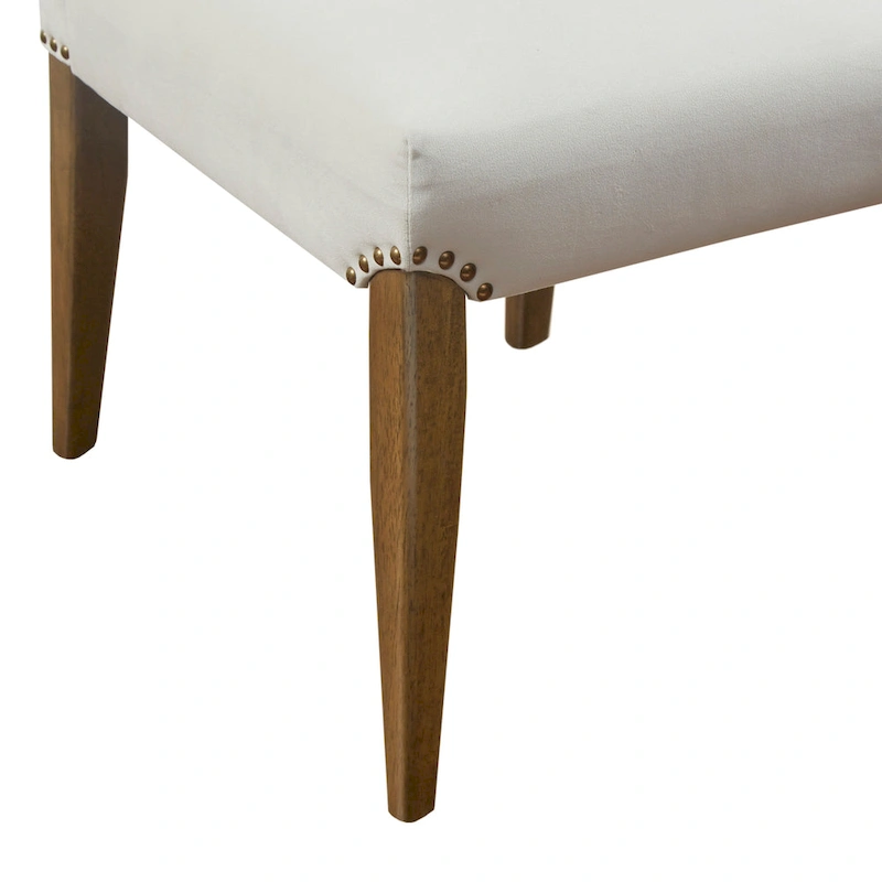 Madison Park Abel Cream Channel Tufting Dining Chair (Set of 2)