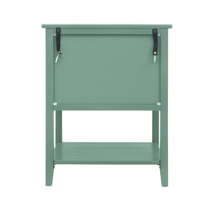 2 Drawer Side Table, American Style Nightstand
