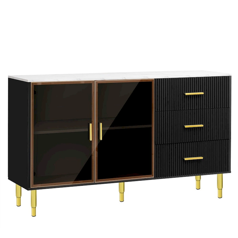 MDF Sideboard Buffet Cabinet