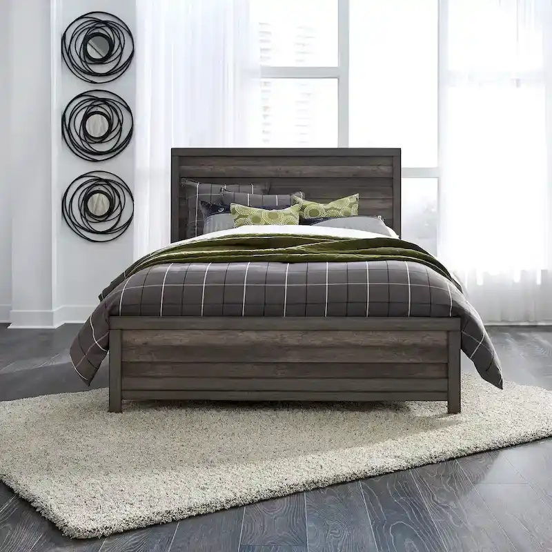 Greystone King California Panel Bed