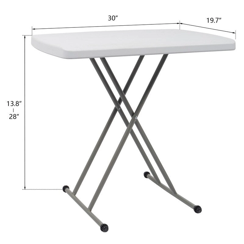 Karlhome 30 HDPE Adjustable Folding Table