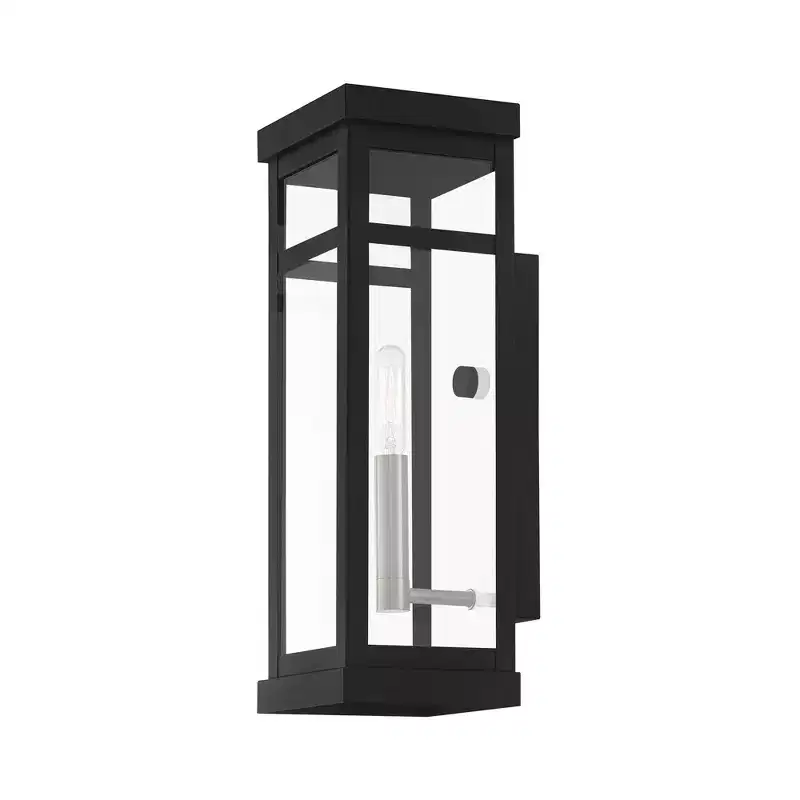 Livex Lighting Hopewell 1 - Light Wall Light in Black