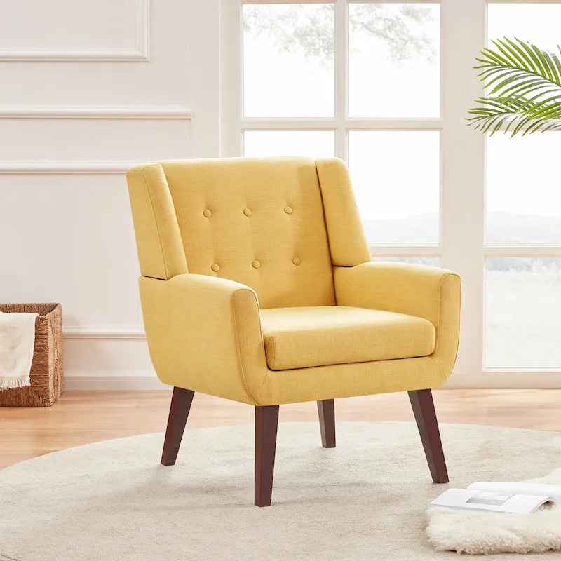 HUIMO Set of 2 Modern Tufted Accent Chair