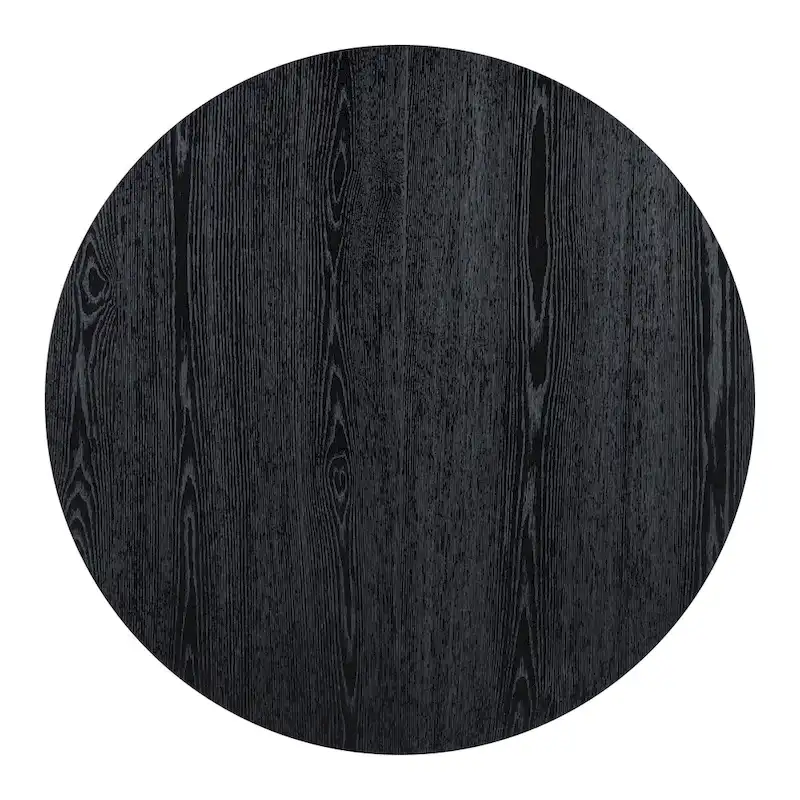 Nestfair Retro 5-piece Dining Set with 4 Chairs and Extendable Table