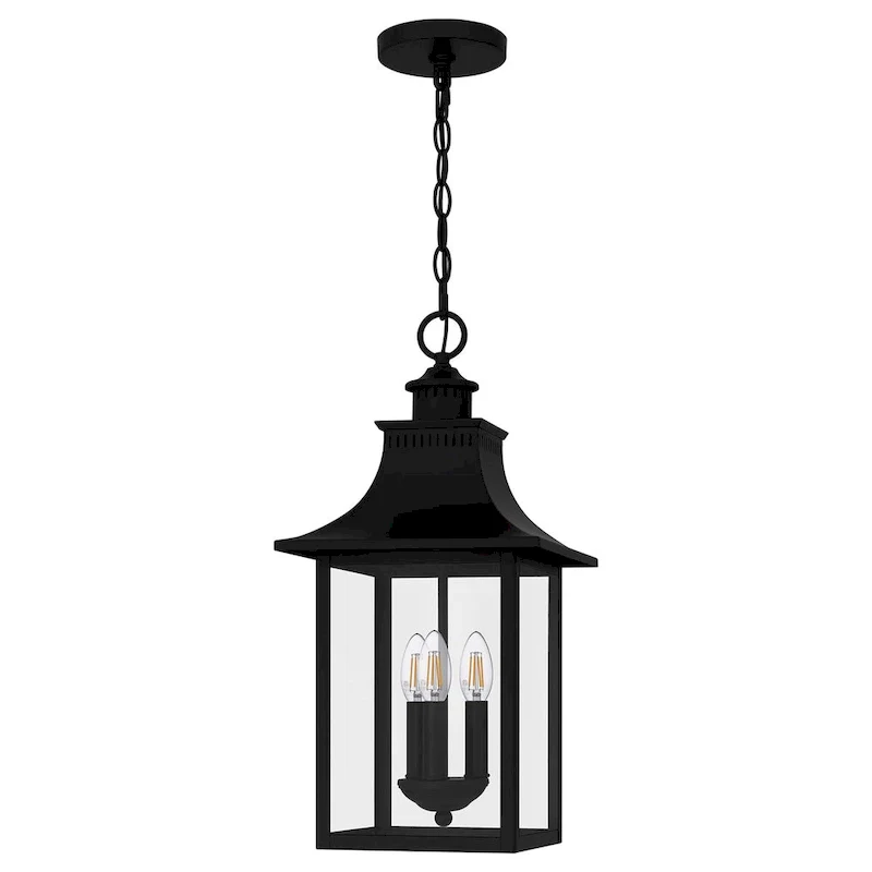 Chancellor 3-Light Mystic Black Mini Pendant Light