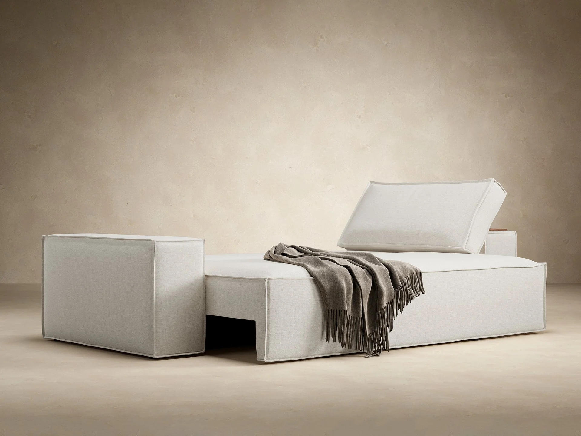 Newilla Wide Arms Sofa Bed
