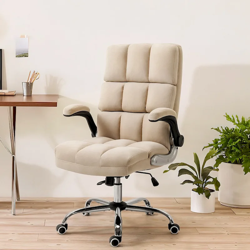 Velvet Office Chair Executive Computer Desk Chair