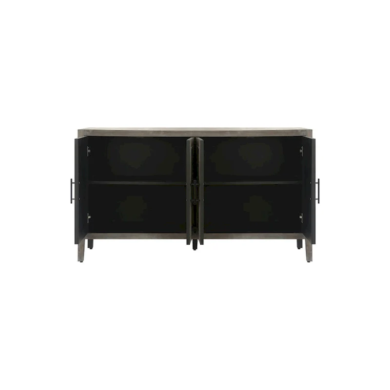 4 Door Wooden Sideboard for Living room Dining room Hallway entryway