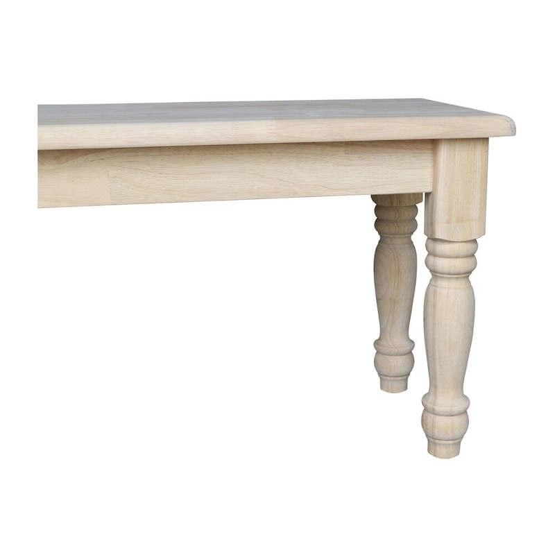International Concepts Farmhouse Dining Bench