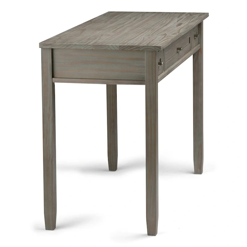 Solid wood transition style desk