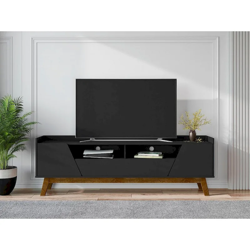 Manhattan Comfort Mid Century Marcus 70.86 In. TV Stand