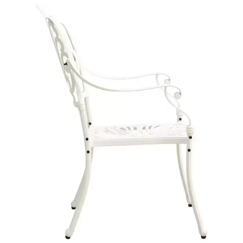 vidaXL Bistro Set Cast Aluminum Durable Bistro Set Round