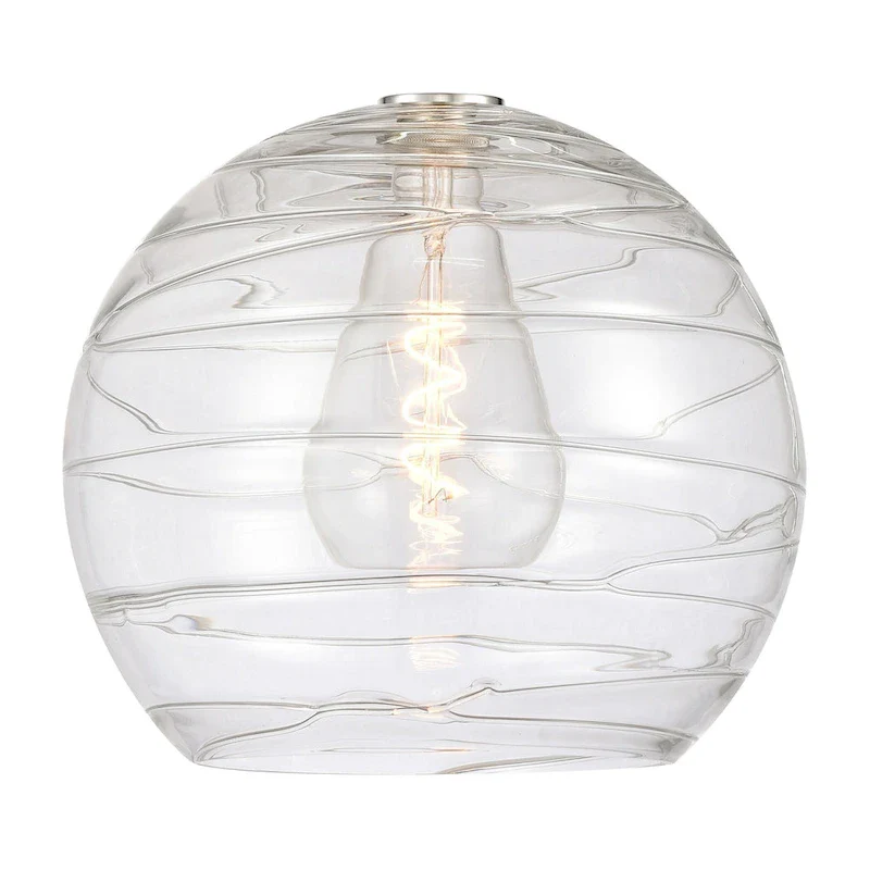 Innovations Lighting Athens Deco Swirl 1 Light 14  Pendant
