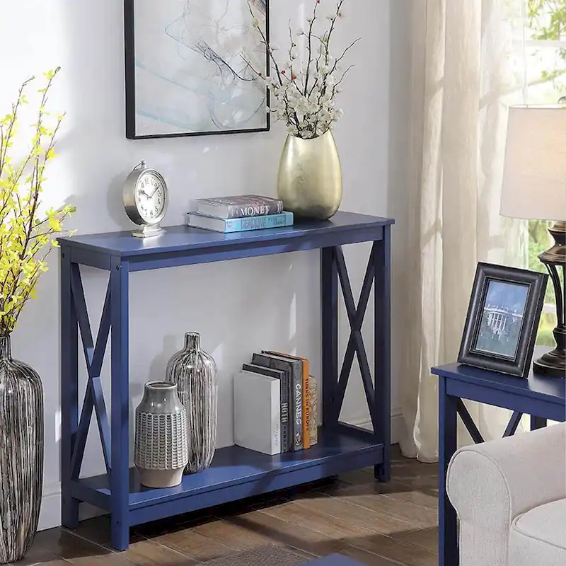 Convenience Concepts Console Table with Shelf