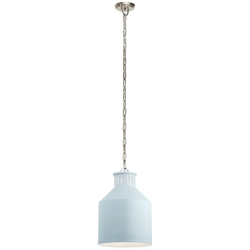Kichler Montauk 3-light Light Blue Pendant