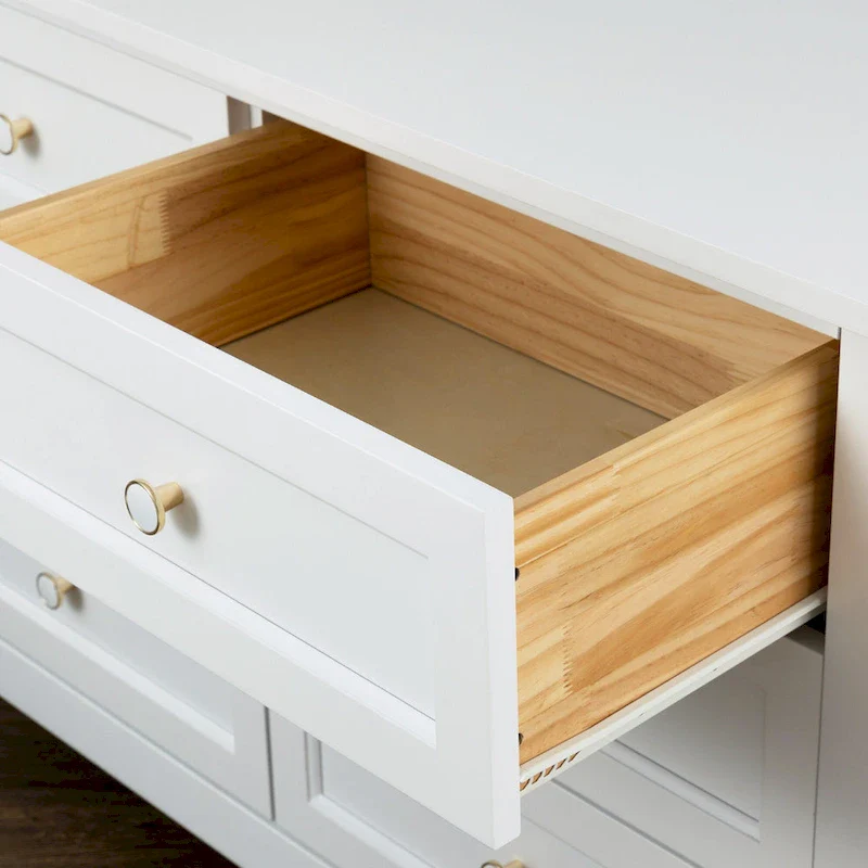 Wooden Buffet Cabinet with Drawers – 47