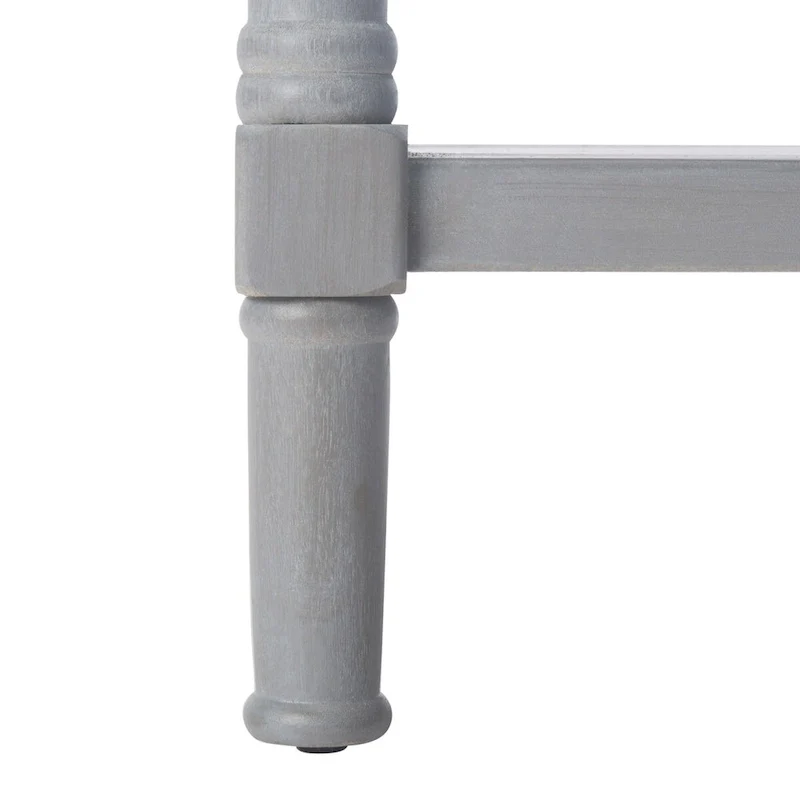 SAFAVIEH Elianne 1-Drawer Accent Table - 19  W x 15.8  L x 26  H - 19Wx16Dx26H