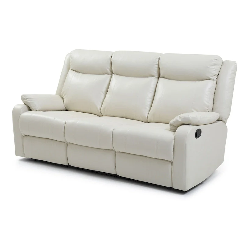 Ward Faux Leather Double Reclining Sofa