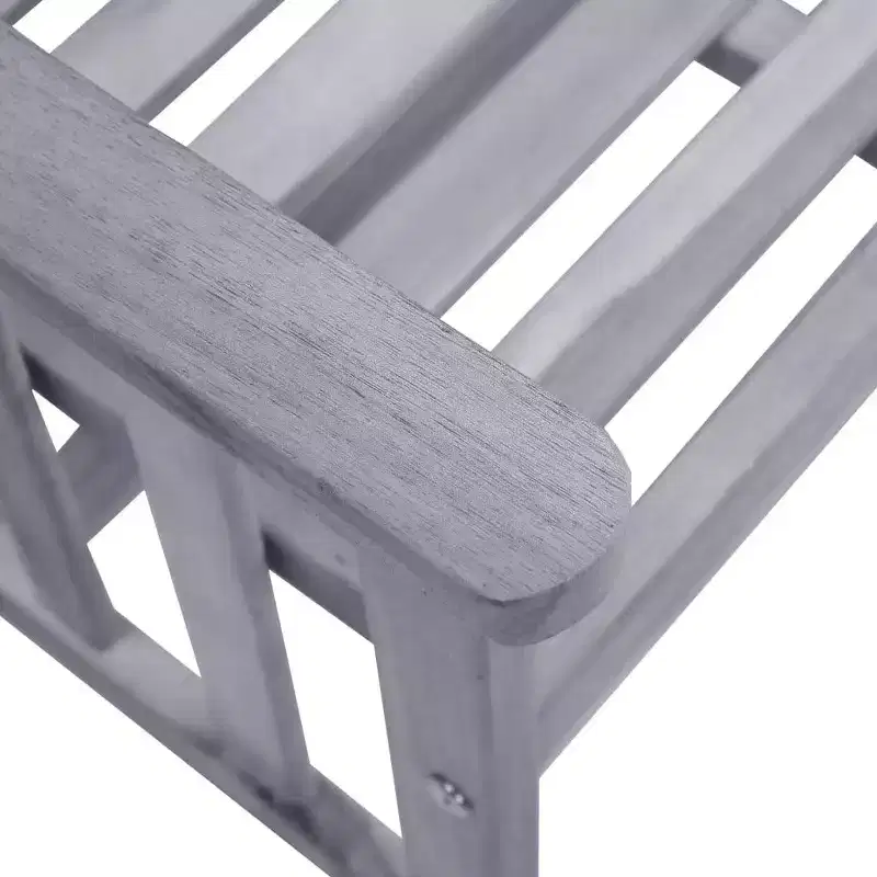 vidaXL Patio Chair With Tea Table