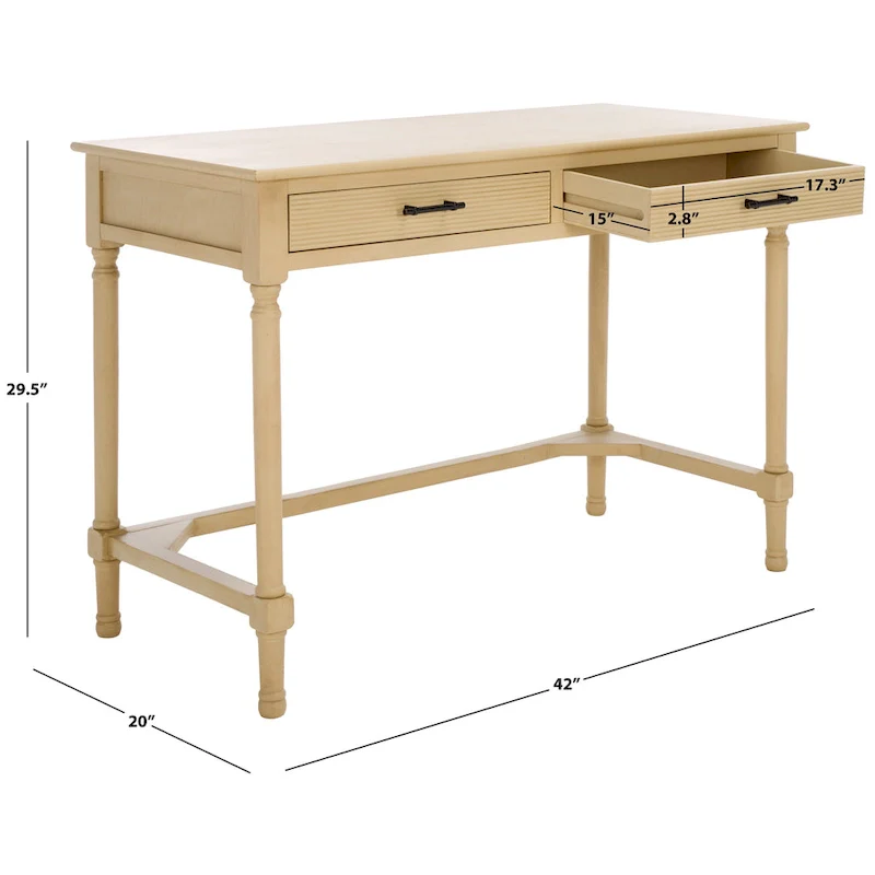 SAFAVIEH Elvia 2-Drawer Desk