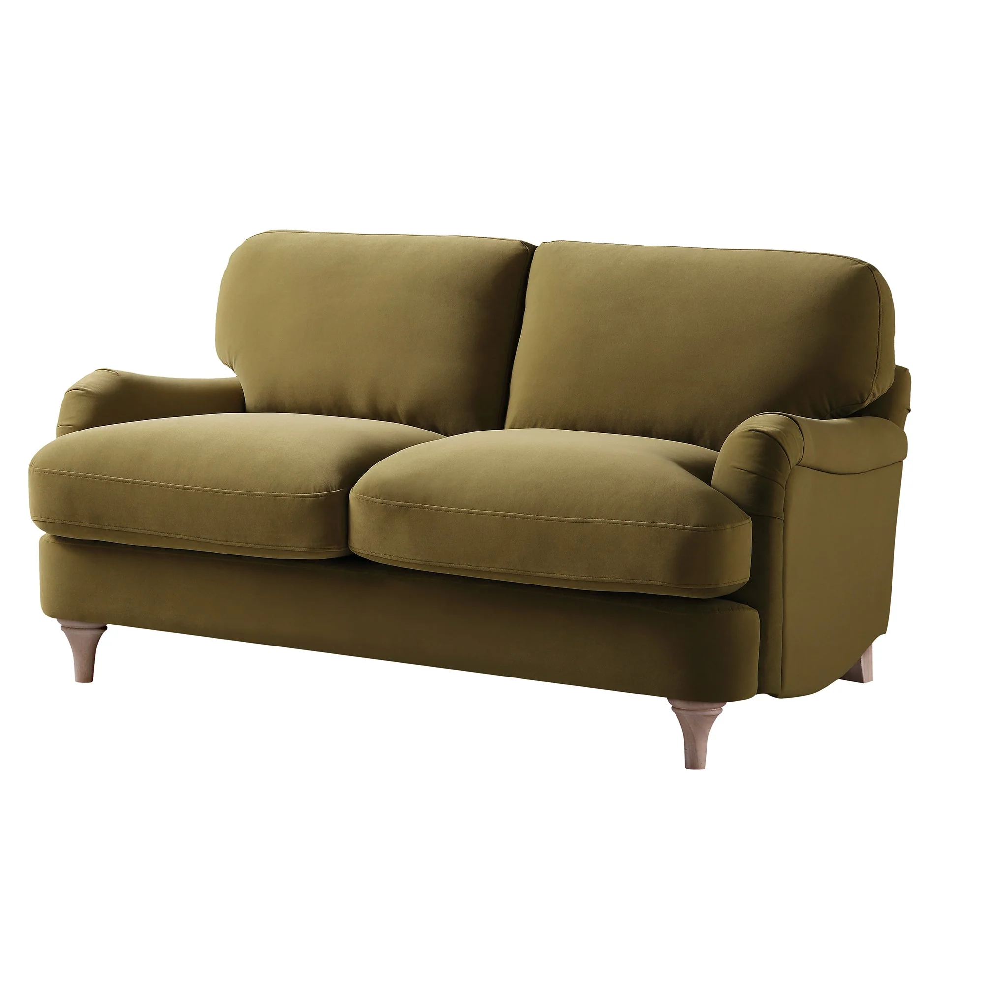 Fudge Velvet Sofa, 2-Seater