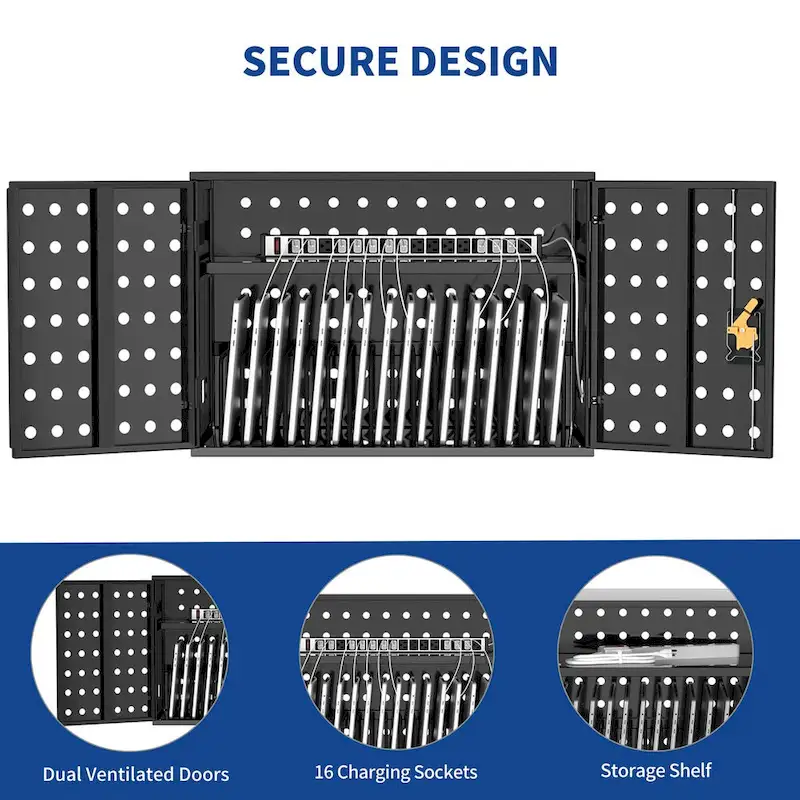 Moasis Metal Charging Cabinet