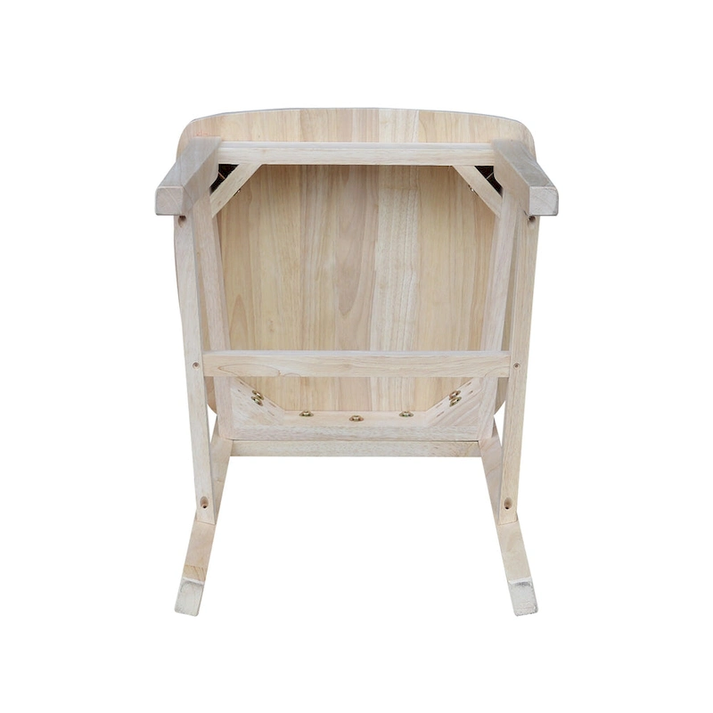 Solid Wood Mission Dining Side Chairs, Set of 2