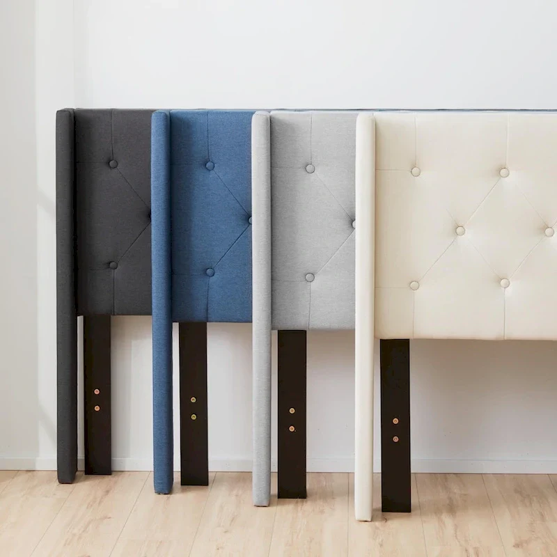 Brookside Isabelle Button Tufted Wingback Upholstered Bed