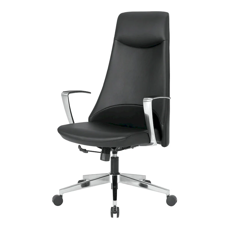 High Back Office Chair with Antimicrobial Fabric